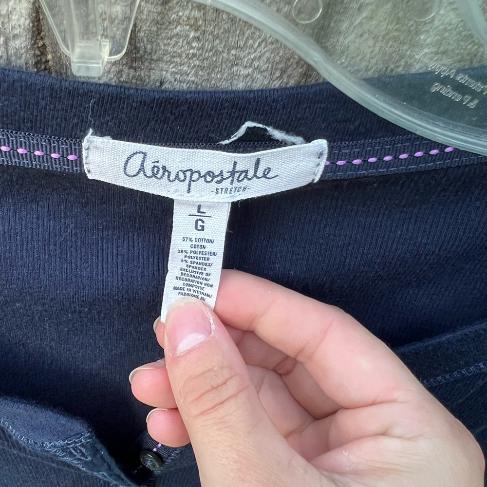 Women’s long sleeve Aeropostale shirt size large